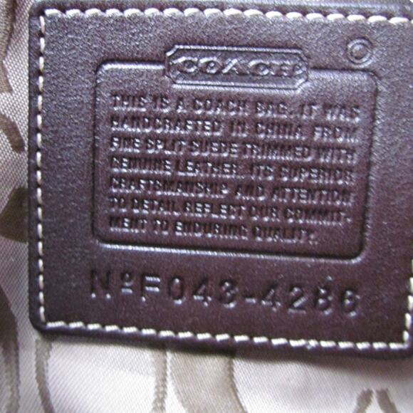 Authentic Coach Soho Y2K Red Suede Shoulder Bag - Picture 7 of 8